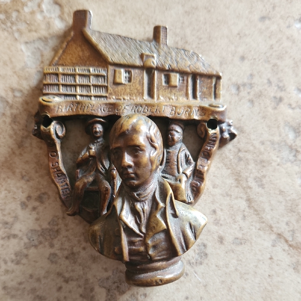 Vintage Cast Brass Door Knocker